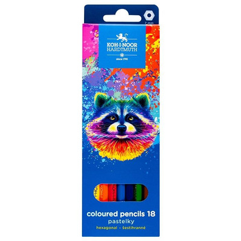 Kredki Szop 18 kolorów