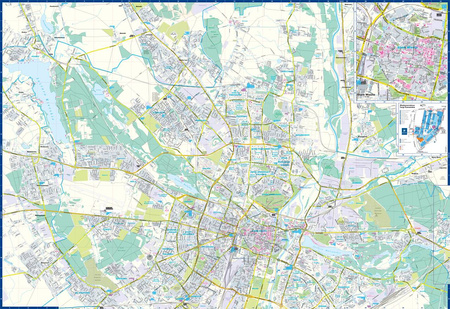 Poznań plan miasta 1:20 000 papier 2024
