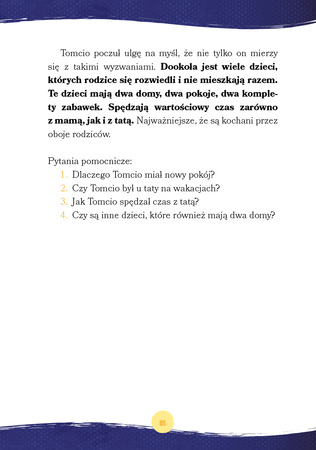 Tomcio rozwiązuje problemy Rozwód rodziców