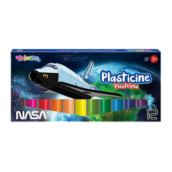 Plastelina Colorino Nasa 12 kolorów