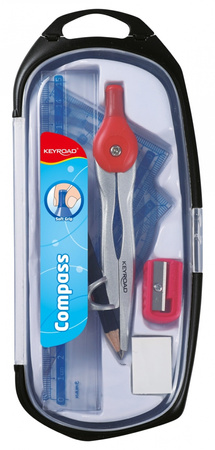 Zestaw geometryczny KEYROAD Vivi 8 elementów 1szt.mix