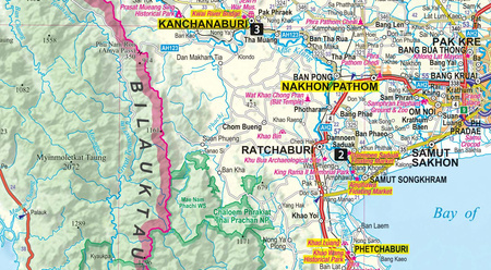 Tajlandia Południowa map&guide PL 2020