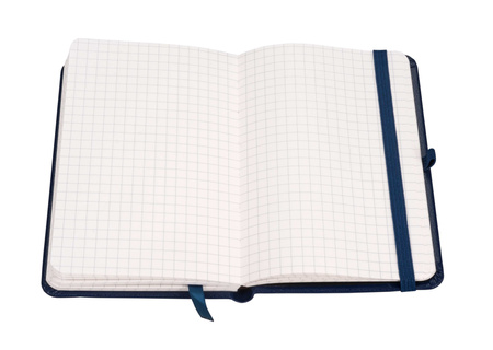 Notes Romantyzm A6 kratka granatowy