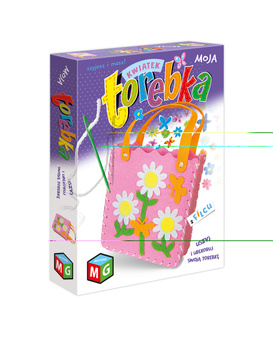 Moja torebka z filcu Kwiatek