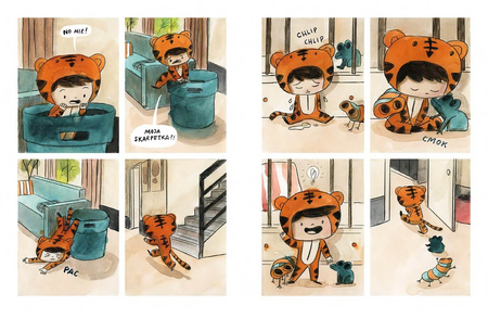 Mika i wyjec. Arcygroźne domostwory