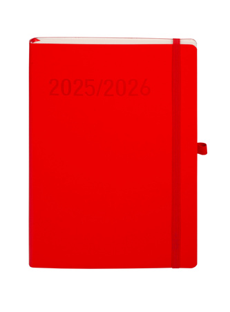 Kalendarz 2025/2026 18 m-cy TDW B5 czerwony