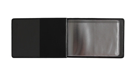 Okładka na dokumenty małe premium czarny