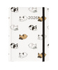 Kalendarz 2026 B6 dzienny Psy