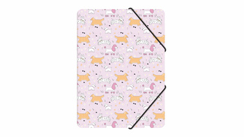 Teczka z gumką A4 pp z nadrukiem puppies