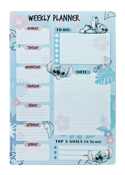 Planner tygodniowy Stitch STLI0793