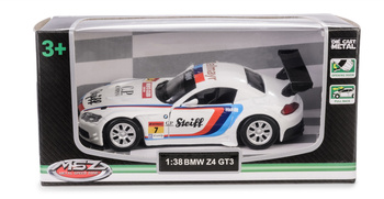 MSZ BMW Z4 GT3 biały w skali 1:38