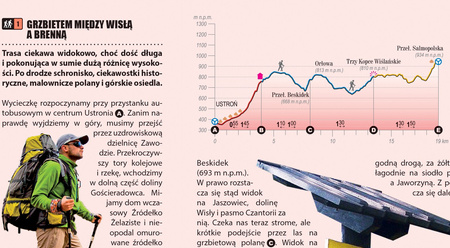 Beskid Śląski map&guide XL PL laminat 2024