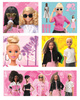 Puzzle 10 w 1 Super Kolor Barbie 20282