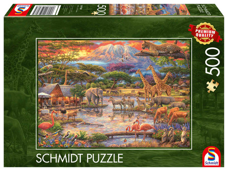 Puzzle 500 PQ Raj pod Kilimandżaro 112735