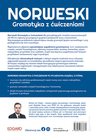 Norweski. Gramatyka z ćwiczeniami. Poziom A1-B1 wyd. 2023