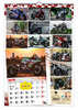 Kalendarz 2026 ścienny Motocykle A3 VD21