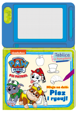 Misja na dziś Pisz i rysuj. Psi Patrol. Tablica z Pomysłami