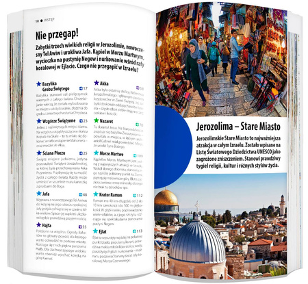 Izrael zestaw przewodnikowy 2w1 light 2023