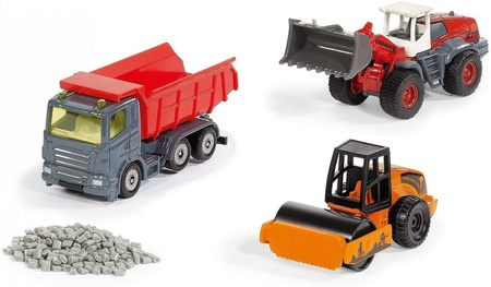 GIFT SET - Pojazdy budowlane Siku Super S6329
