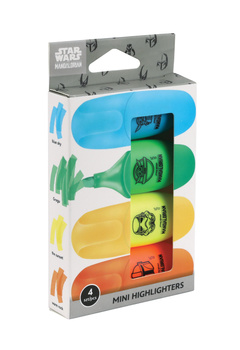 Zakreślacz Disney fashion Mandalorian mini 4 kolory