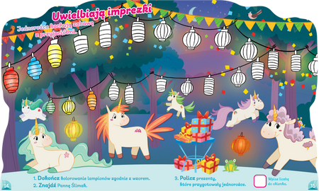 Wesołe harce jednorożców. Moje jednorożce. Przyjaciele z bajki