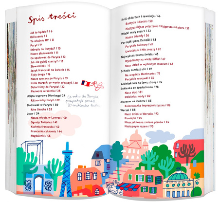 Paryż dla młodych podróżników przewodnik do bazgrania 2024