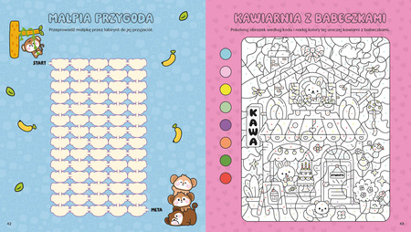 Urocze babeczki. Księga łamigłówek