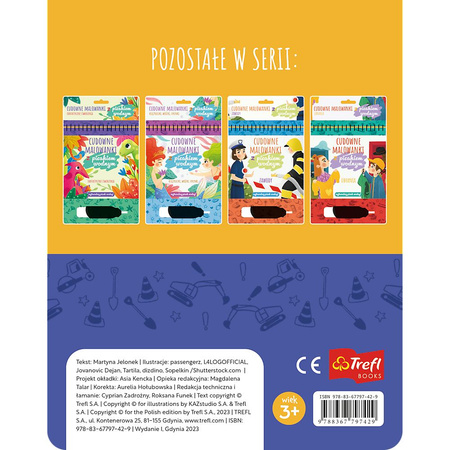 Trefliki na budowie. Pisak wodny