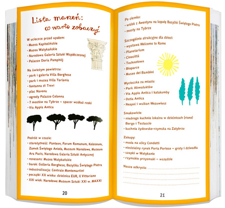 Rzym dla młodych podróżników przewodnik do bazgrania 2024