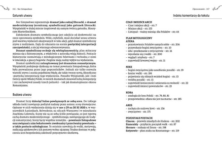 Noc listopadowa. Lektura z opracowaniem