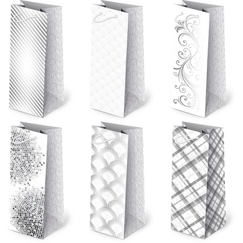 Torebki ozdobne AL2A-29 Avantgarde białe 10 sztuk