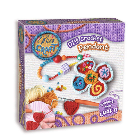 Zestaw kreatywny Strigo do szydełkowania Kwiatek