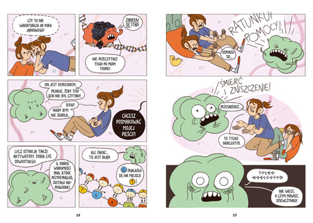 Na tropie DNA. Naukomiks