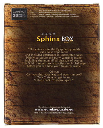 Łamigłówka Escape Box Sphinx Secret poziom 4/4
