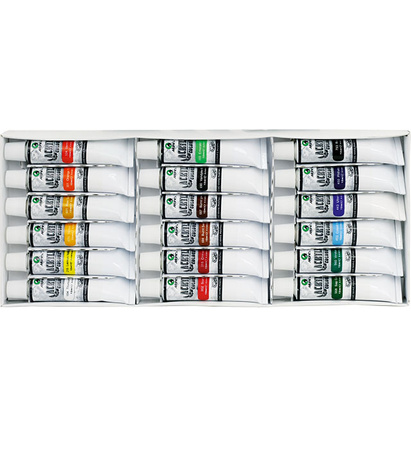 Farby akrylowe Maries 18 kolorów 12 ml