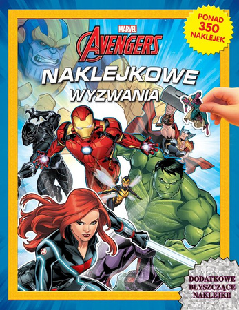 Marvel Avengers. Naklejkowe wyzwania