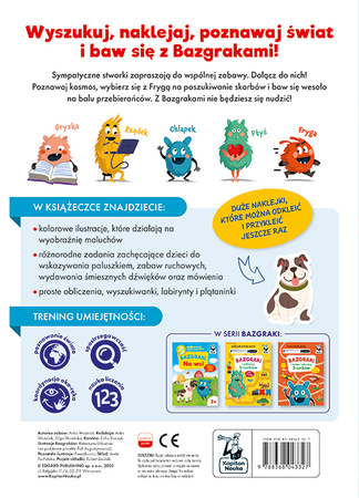 Bazgraki i zabawy 2-latków. Kapitan Nauka. Bazgraki