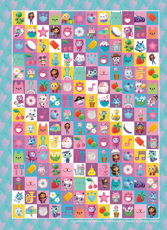 Koci Domek Gabi. 1000 naklejek