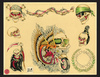 Original Tattoo Flash of John W. Harden wer. angielska