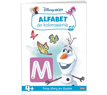 Disney uczy Kraina lodu Alfabet do kolorowania UKOA-9301