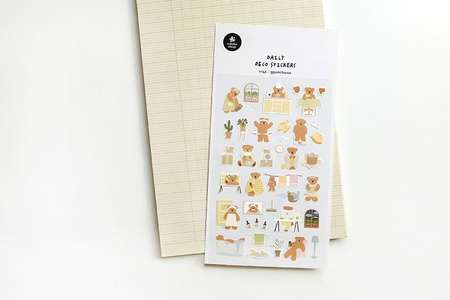 Naklejki ozdobne Misiowy Dom