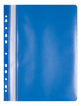 Paczka skoroszyt A4 Office Products PP miękki wpinany niebieski 25 sztuk