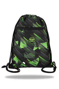 Worek na buty Coolpack Vert Green Mirror