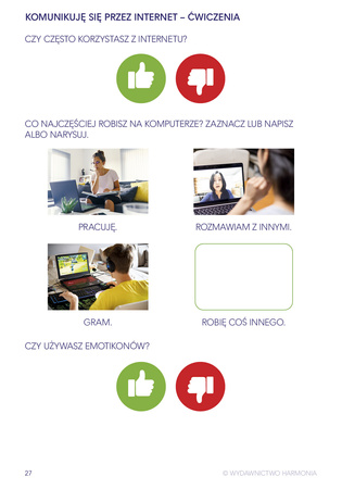 Komunikuję się w trudnych sytuacjach Materiały dla uczniów z problemami w komunikowaniu się