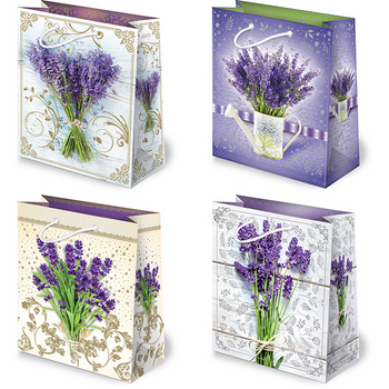 Torebki ozdobne XL-36 Lawenda 10 sztuk