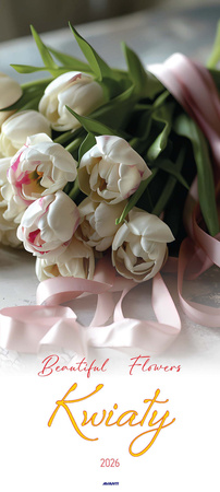 Kalendarz 2026 Kwiaty KPD-1