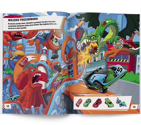 Mattel Hot Wheels Ucieczka z Monster City Z ABM-1601