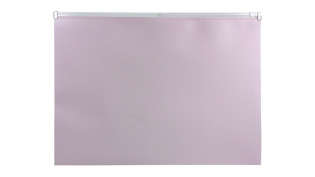 Teczka A4 na suwak PP róż morandi