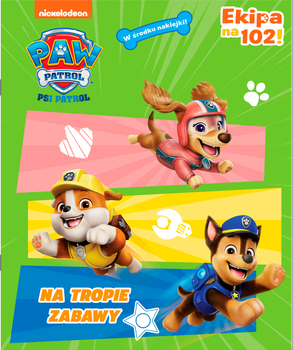 Na tropie zabawy! Psi Patrol. Activity z naklejkami