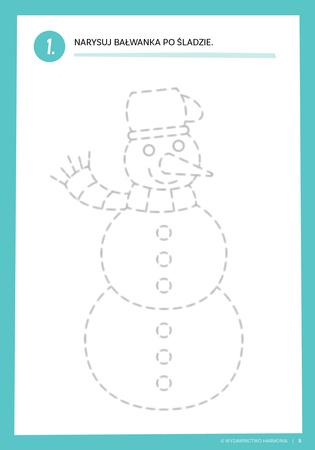 Skarby pór roku Zima Materiały dla dzieci z niepełnosprawnością intelektualną